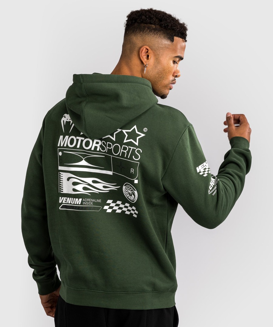 venum motorsport hoodie - deep forest