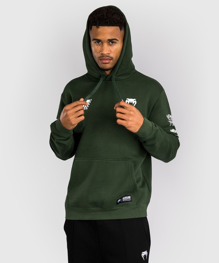 venum motorsport hoodie - deep forest
