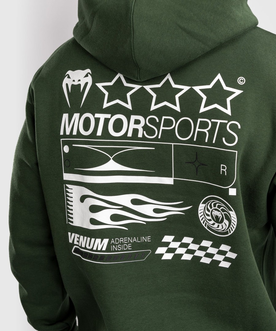 venum motorsport hoodie - deep forest