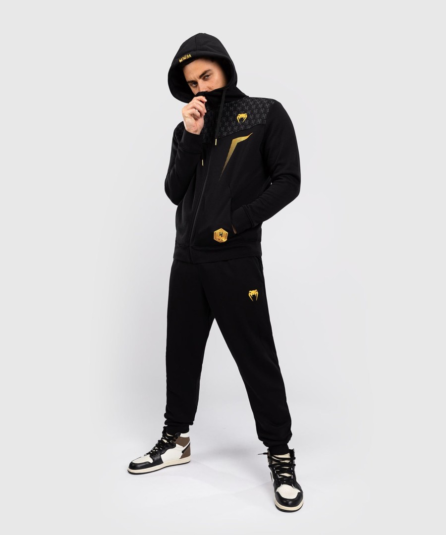 fk x venum hexagone mma hooded jacket - blackgold