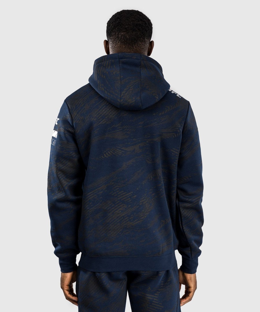 ufc fusion by venum fight week men pullover hoodie - oceanic blue