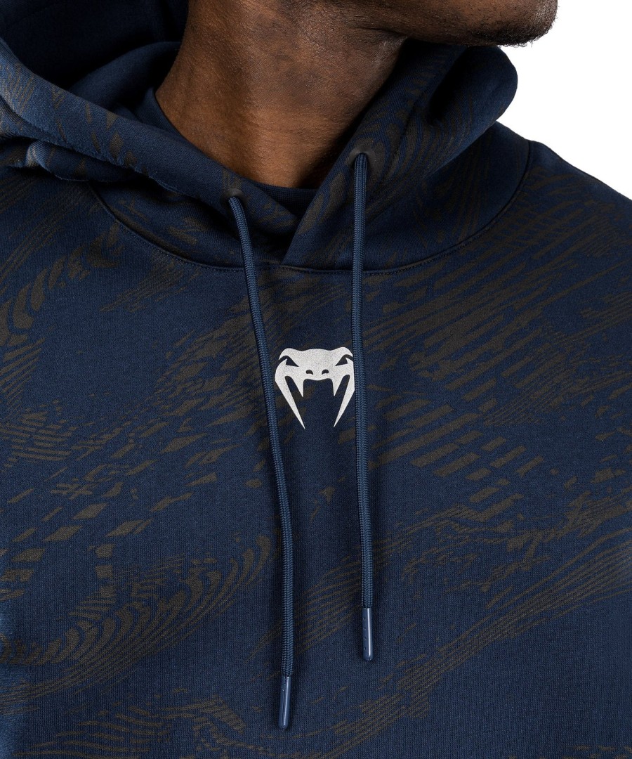 ufc fusion by venum fight week men pullover hoodie - oceanic blue