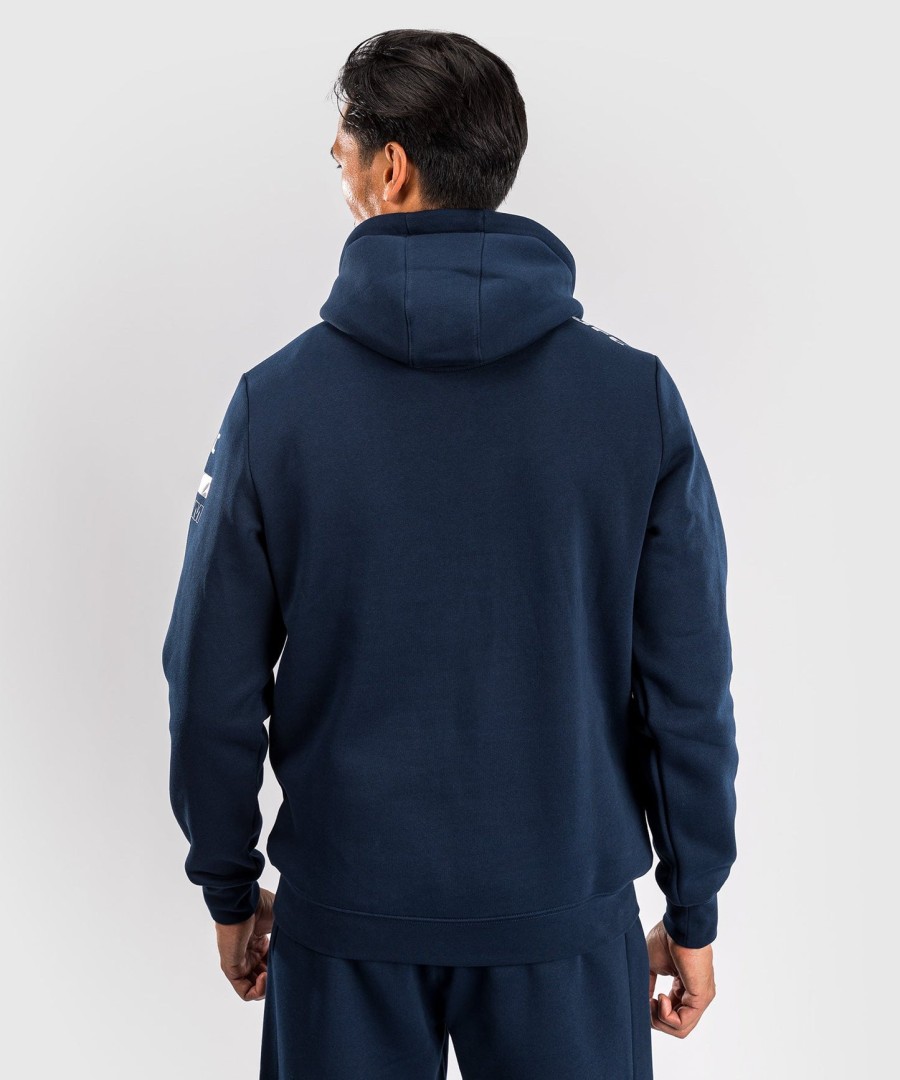 ufc fusion by venum fight week men pullover hoodie - solid oceanic blue