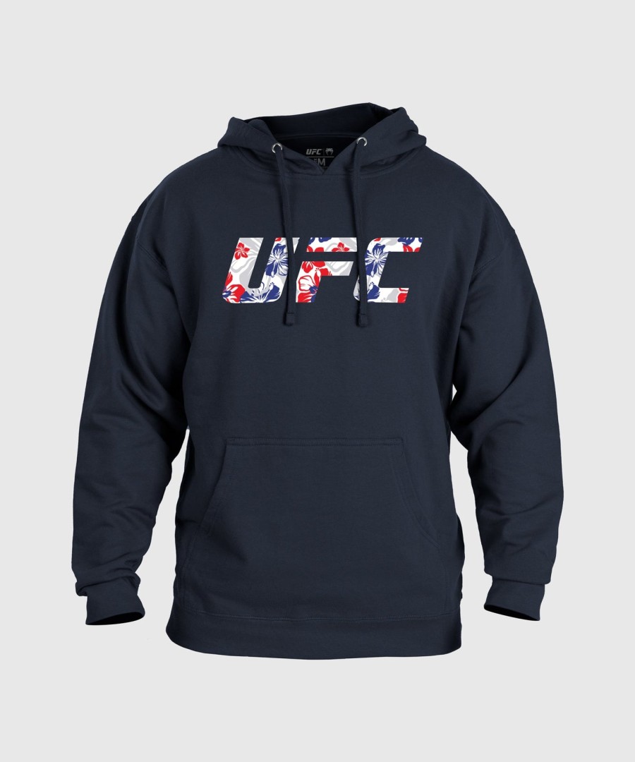 men ufc unrivaled by venum navy max holloway hoodie