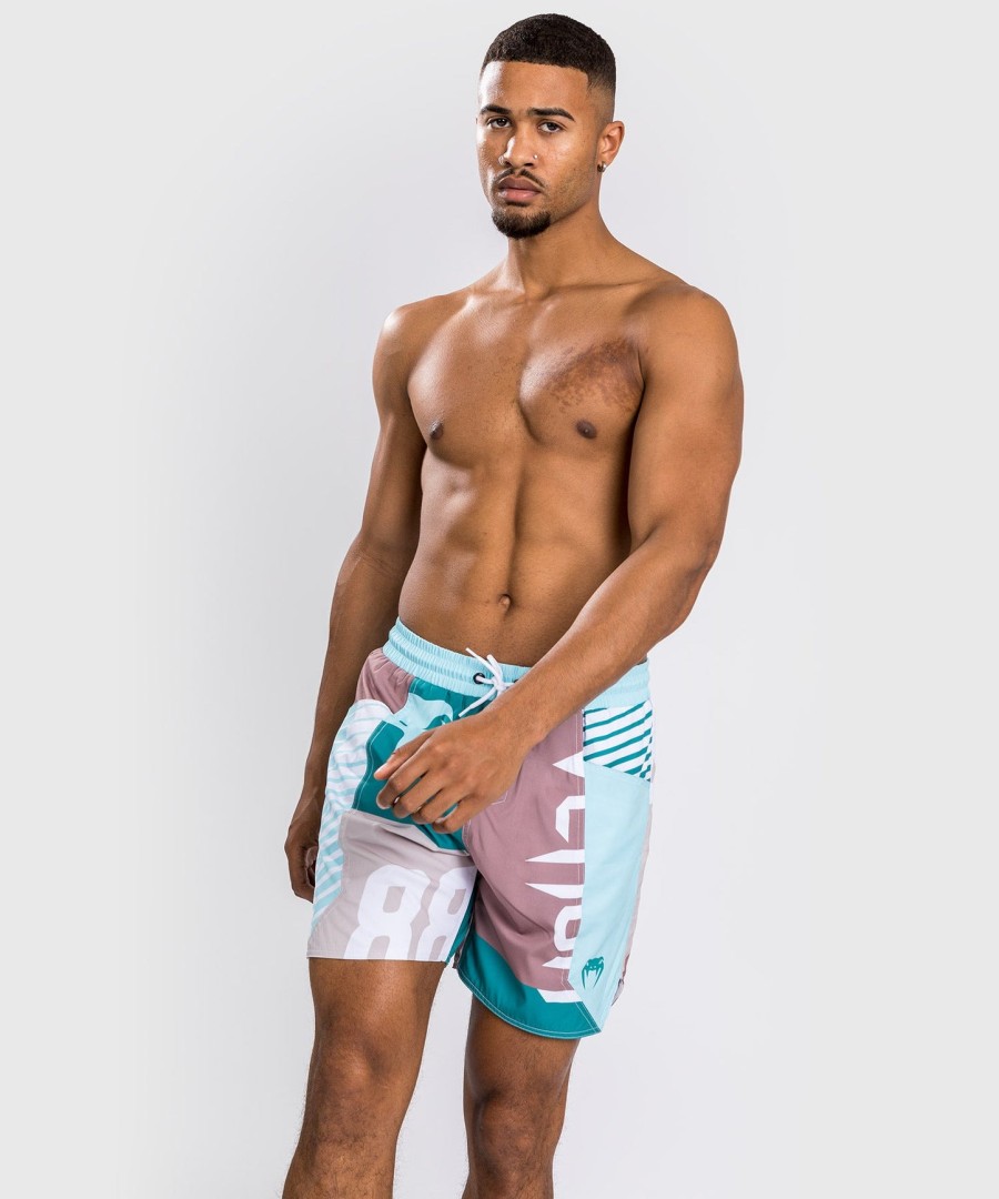 venum summer 88 boardshort - clearwatermozaic blue