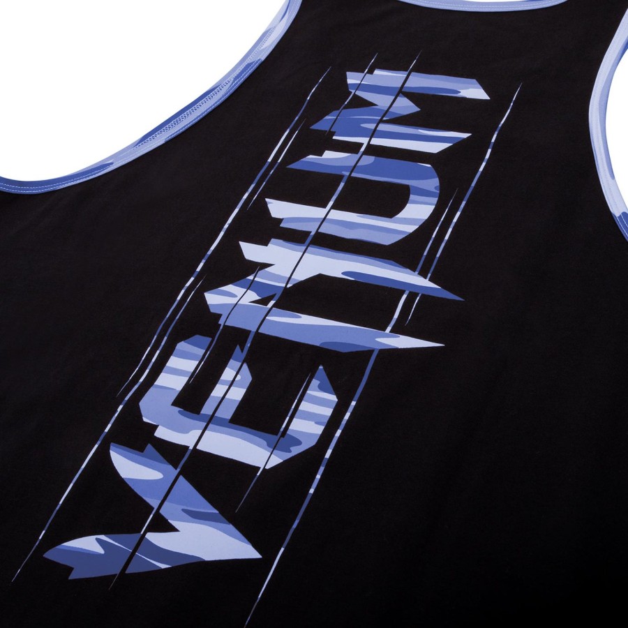 venum wave camo tank top - blackblue