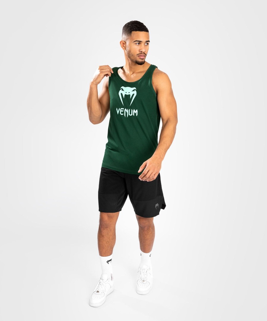 venum classic tank top - dark greenturquoise