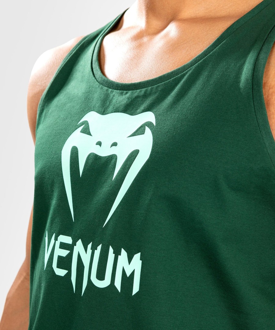 venum classic tank top - dark greenturquoise