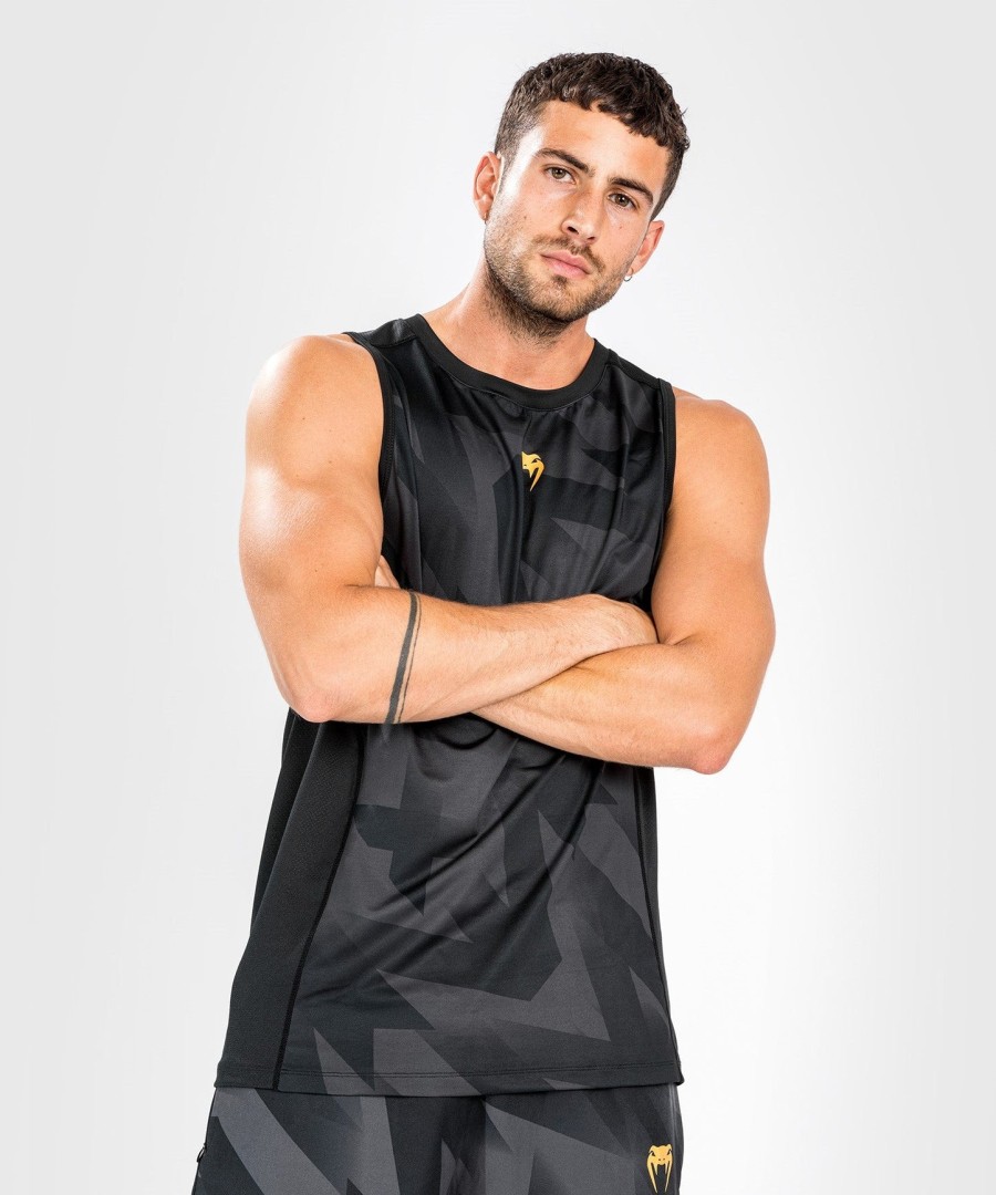 venum razor dry tech tank top - blackgold