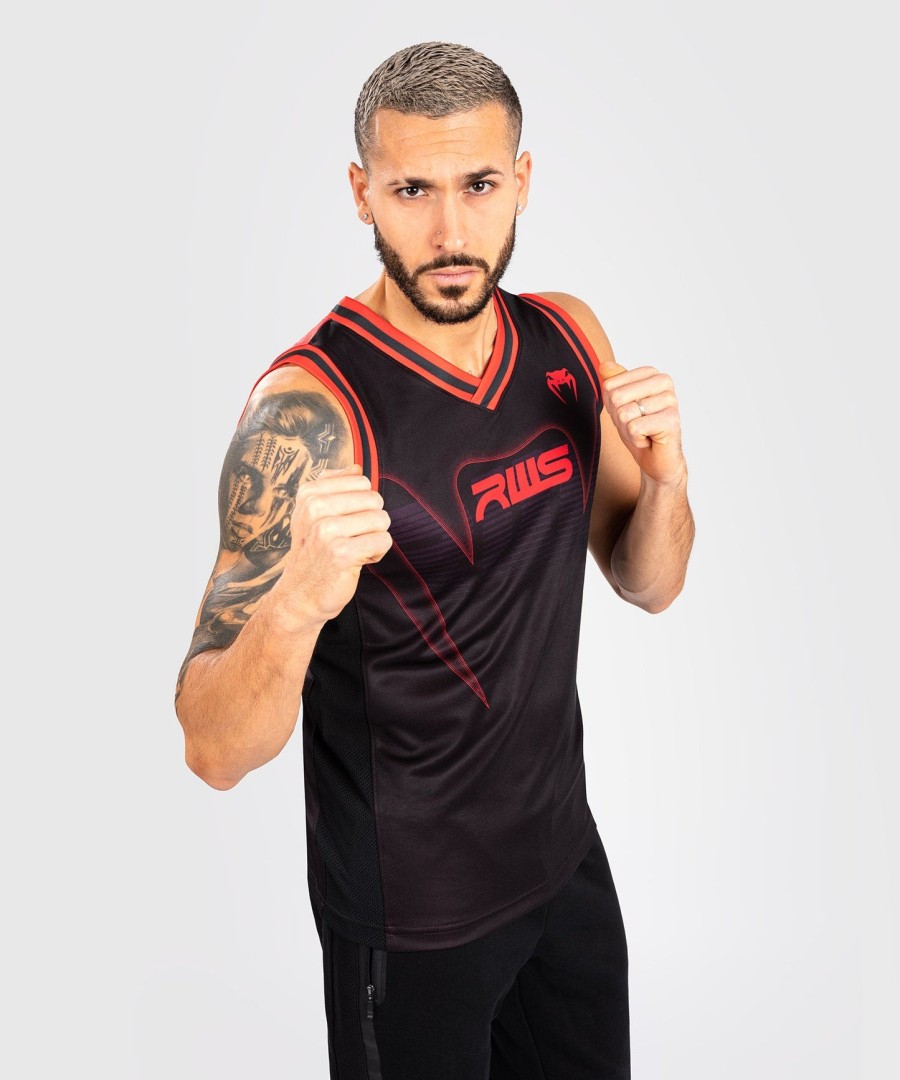 rws x venum tank top dry tech - black