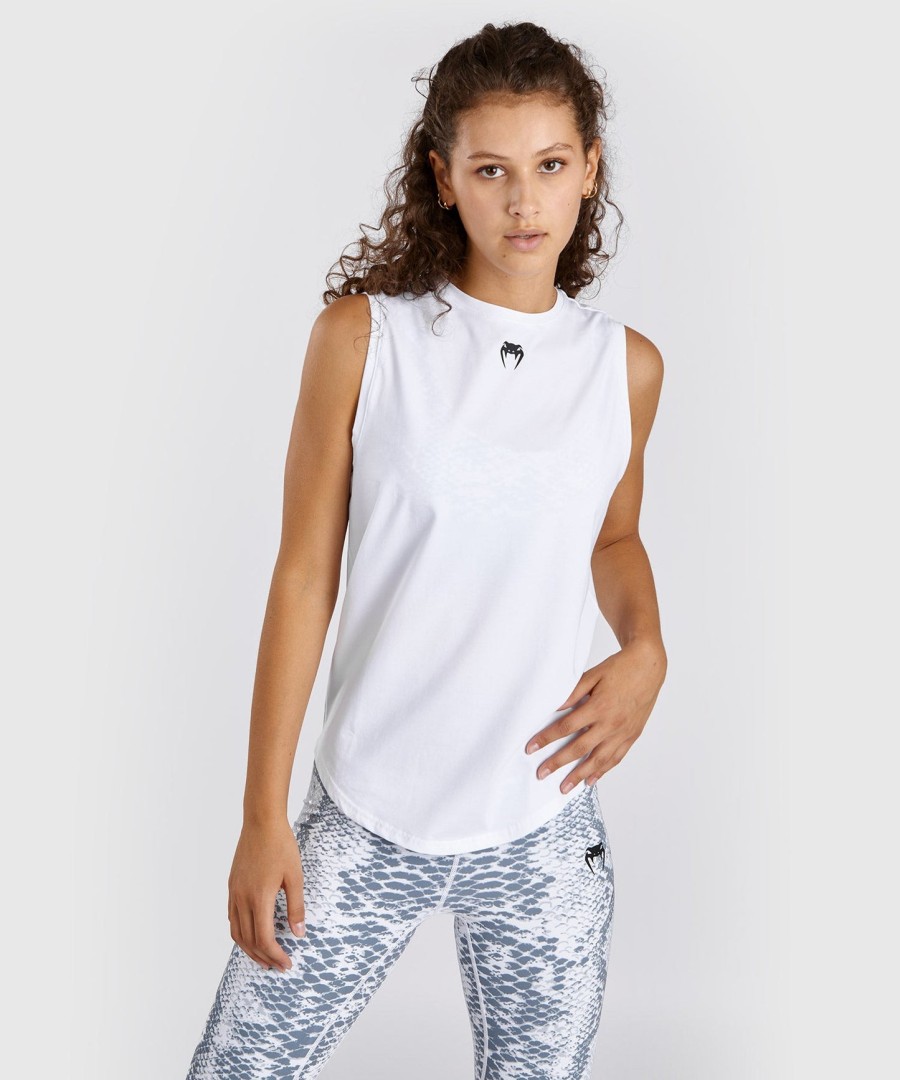 venum white snake tank top for women - white