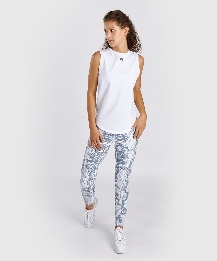 venum white snake tank top for women - white