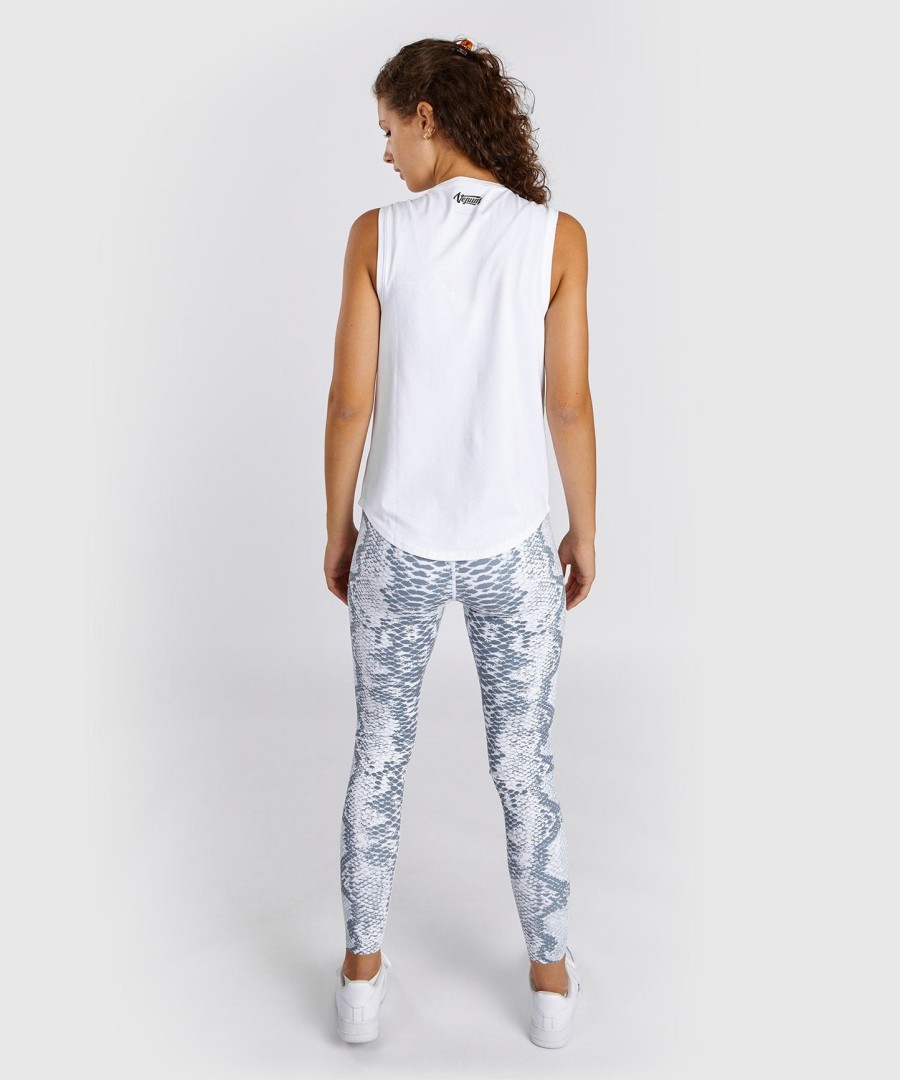 venum white snake tank top for women - white