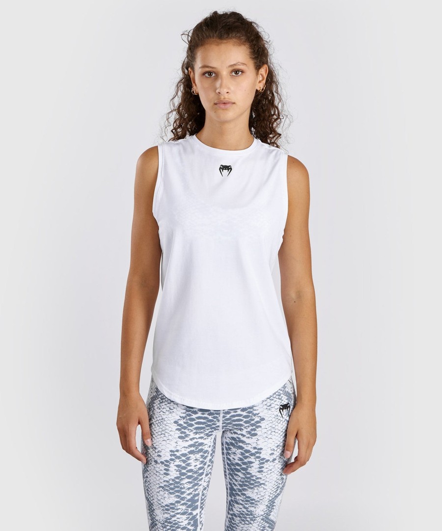 venum white snake tank top for women - white