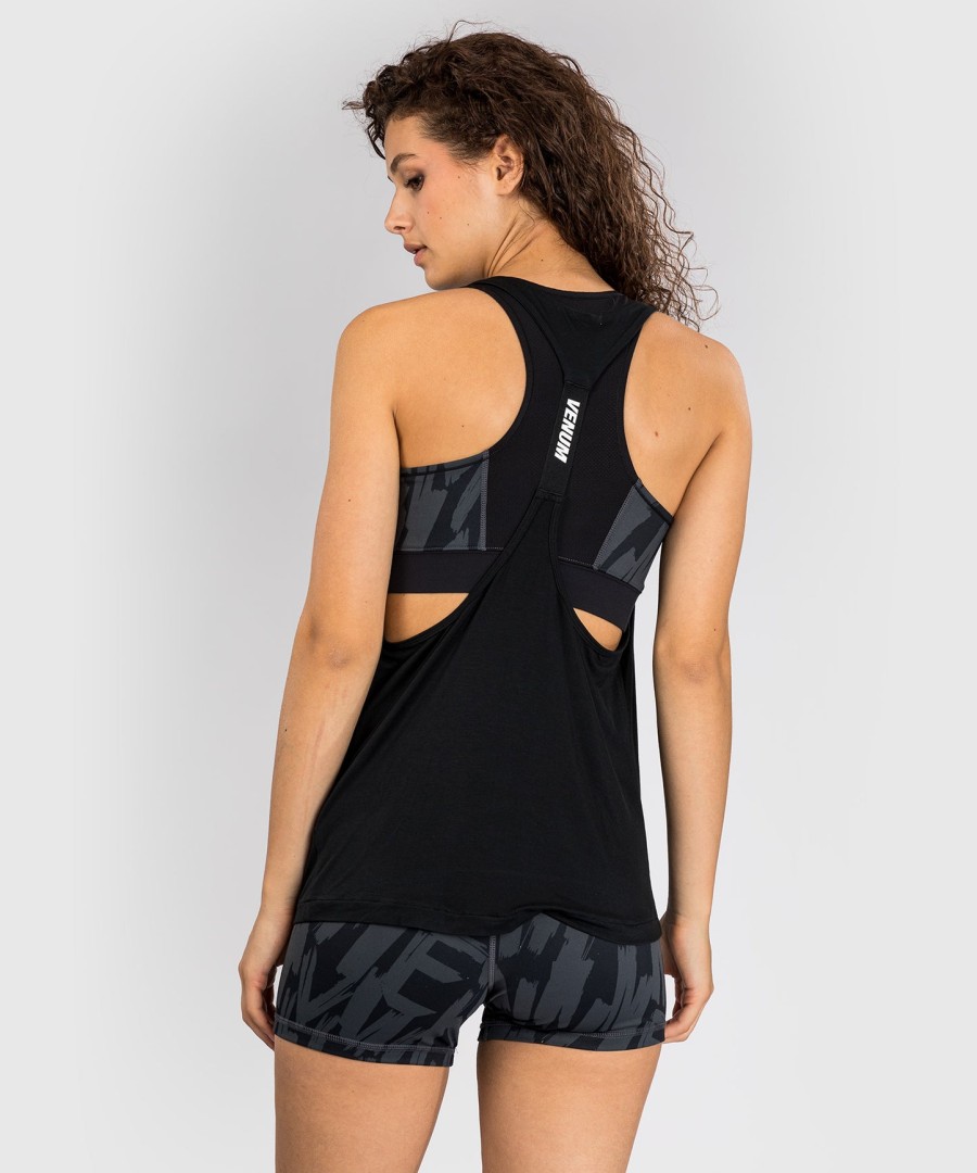 venum graffiti women tank top - urban charcoal