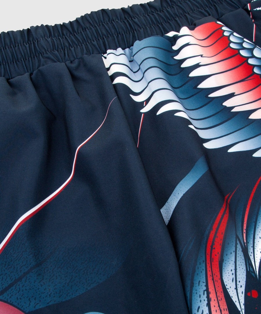 venum rooster training shorts - navy blueorange