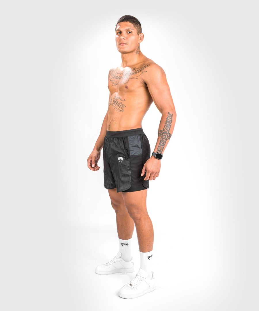 venum biomecha 2-in-1 training shorts - blackgrey