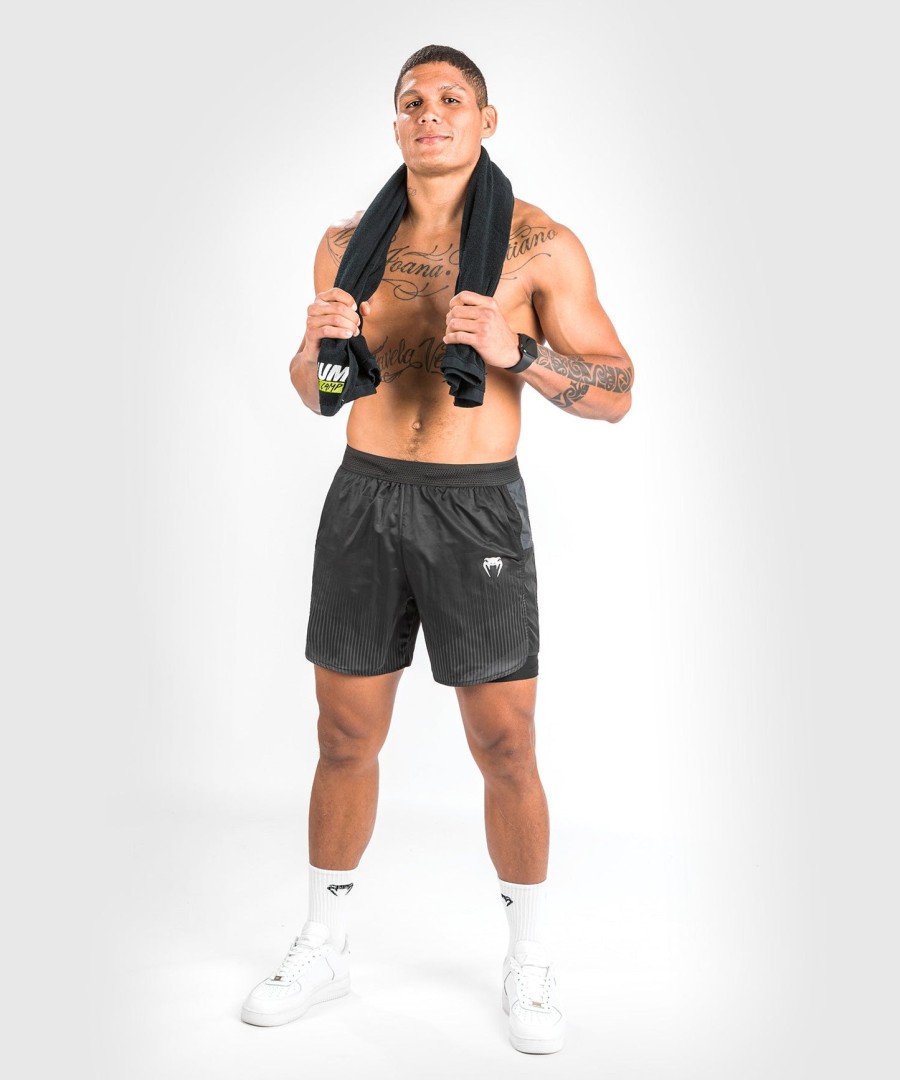 venum biomecha 2-in-1 training shorts - blackgrey