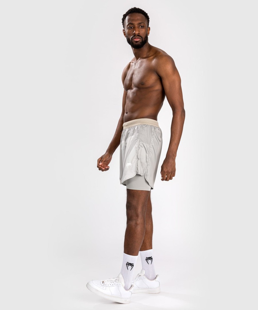 venum attack men fight shorts - sand