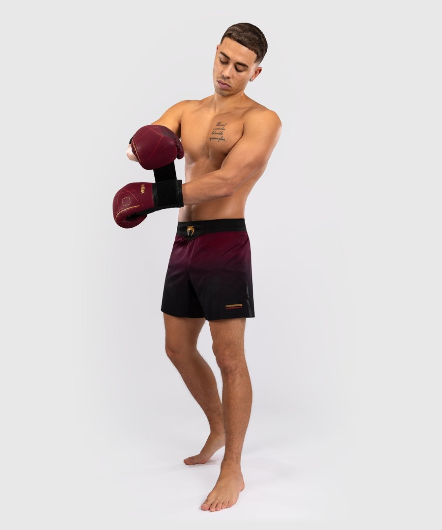 venum tactical xt fight short - blackburgundygold