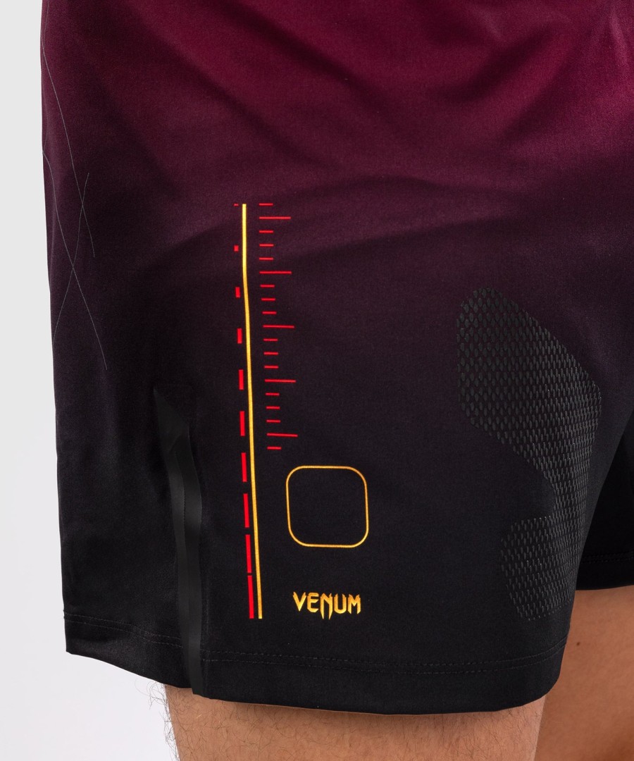 venum tactical xt fight short - blackburgundygold