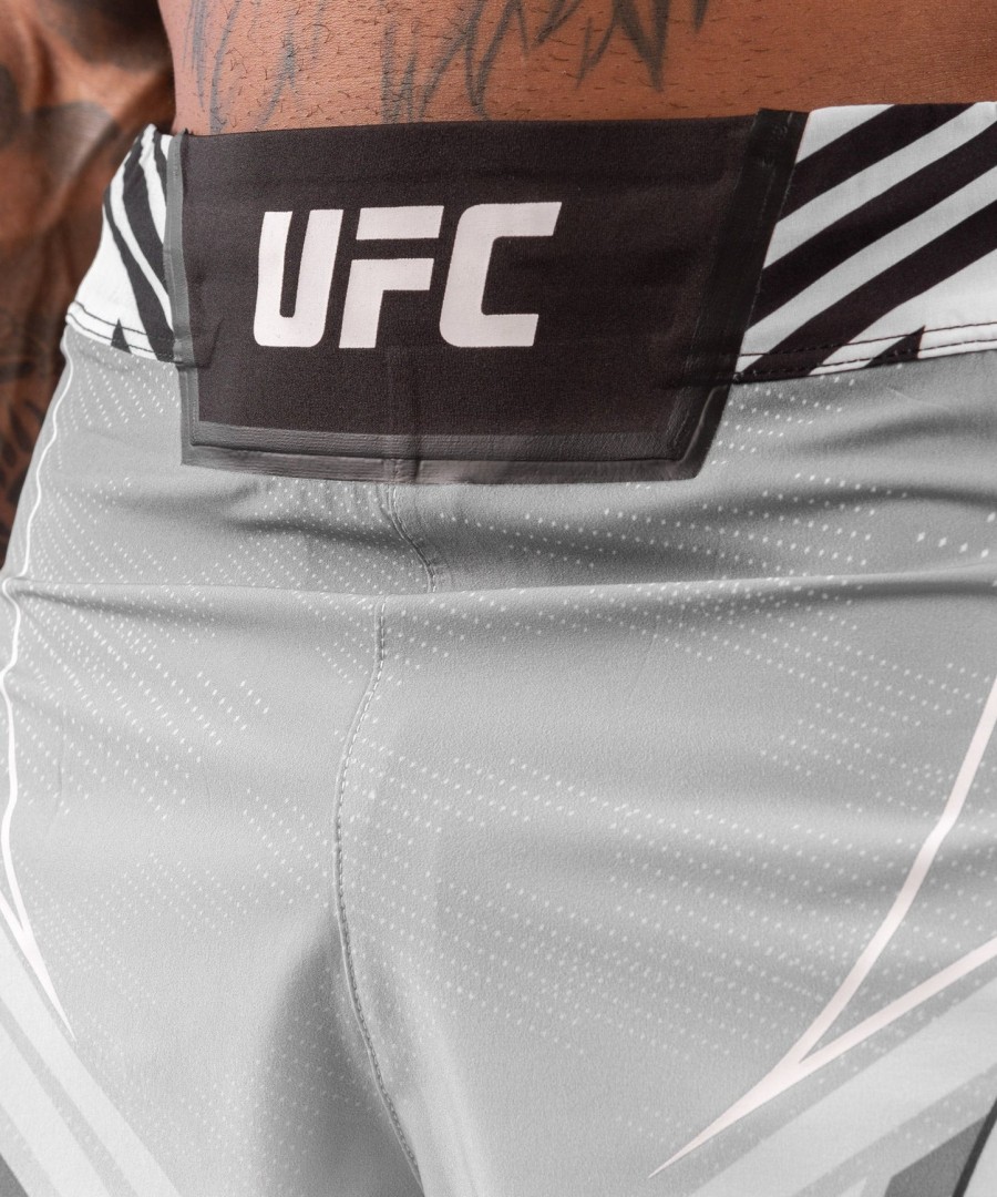 ufc venum authentic fight night men gladiator shorts - white