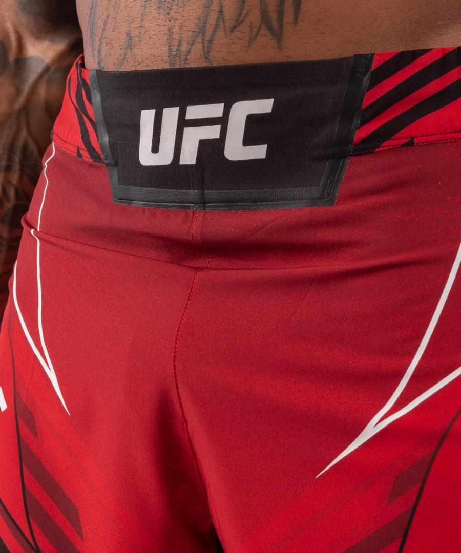 ufc venum authentic fight night men gladiator shorts - red