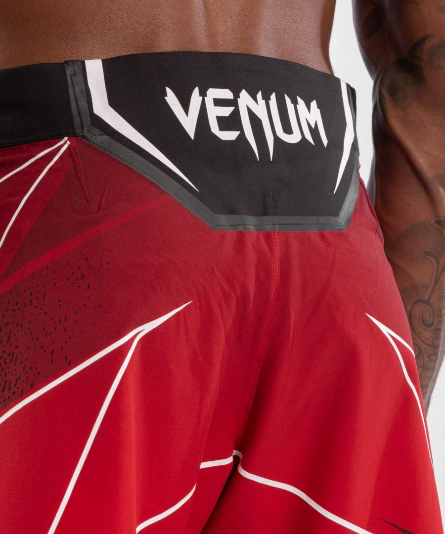 ufc venum authentic fight night men gladiator shorts - red