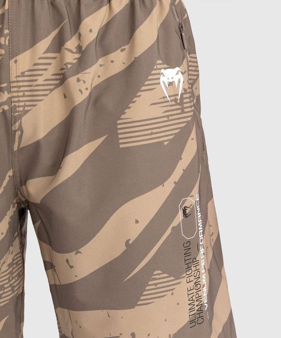 ufc adrenaline by venum fight week performance men shorts - desert camo