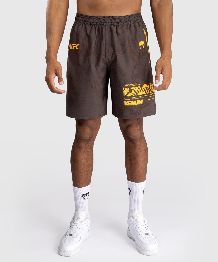 ufc fusion by venum fight week men performance short - earthen brown