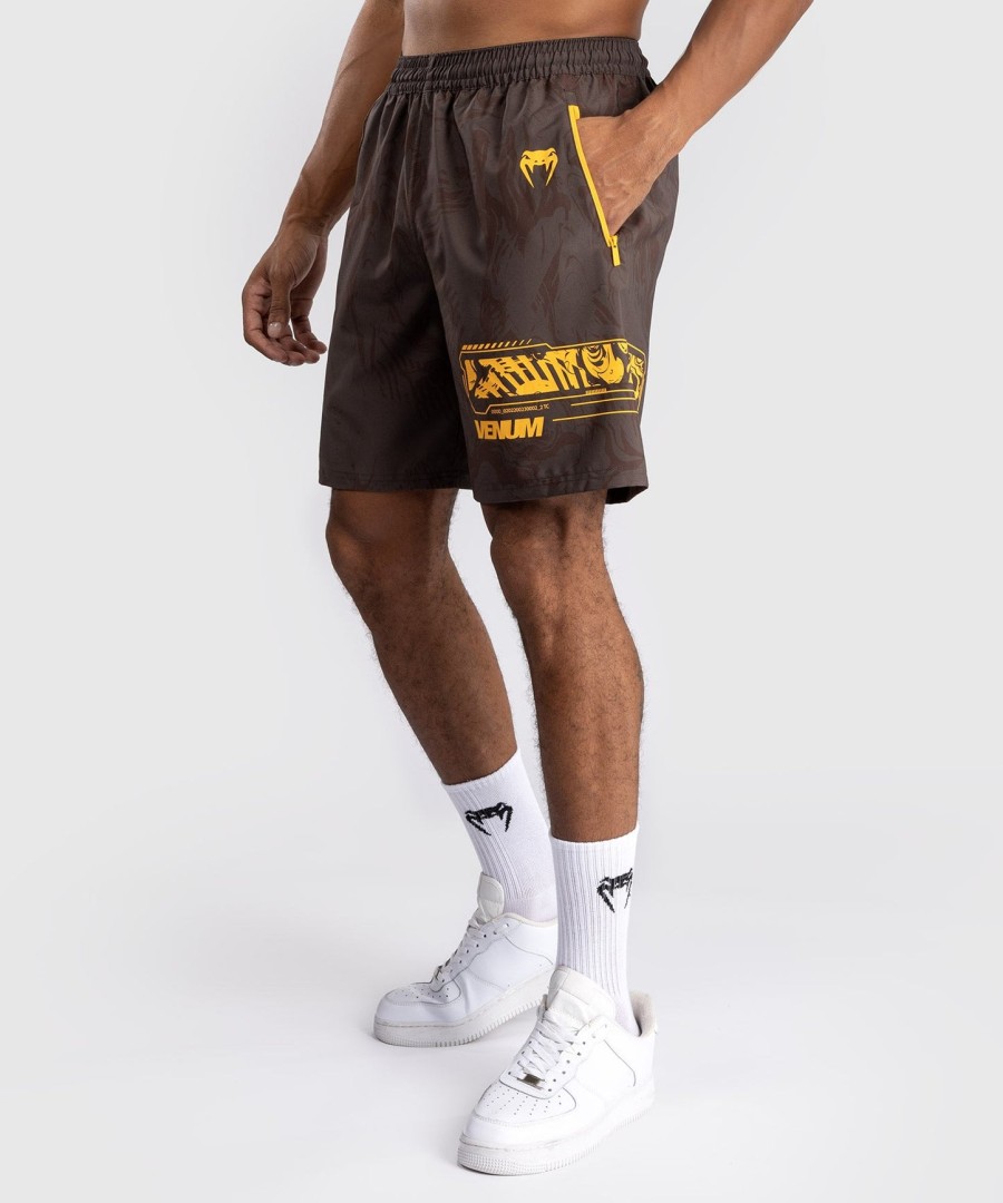 ufc fusion by venum fight week men performance short - earthen brown