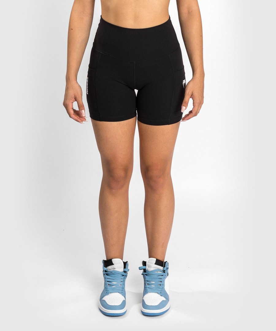 venum essential women bike shorts - black