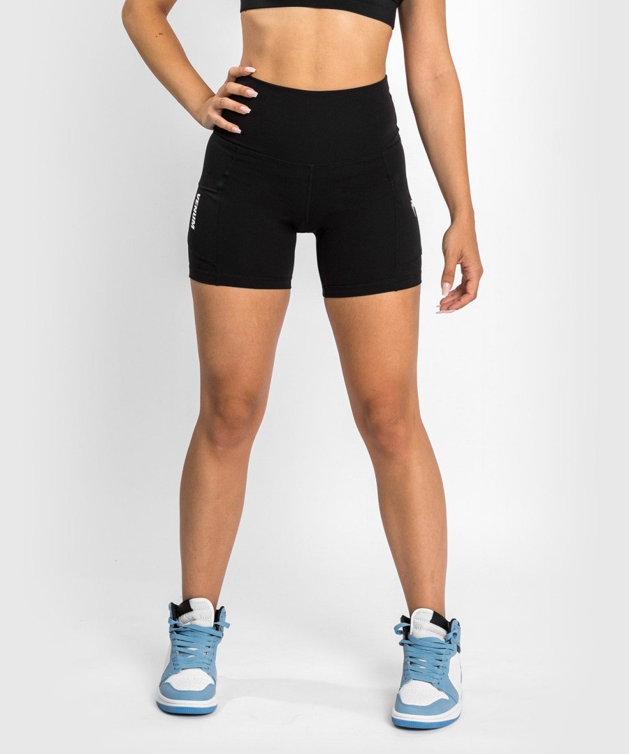 venum essential women bike shorts - black
