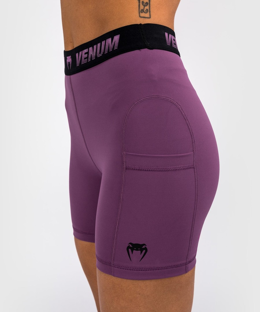 venum elevate women long valetudo shorts- liliac