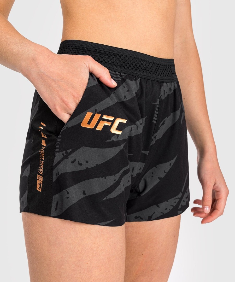 ufc adrenaline by venum fight week women performance short - urban camo
