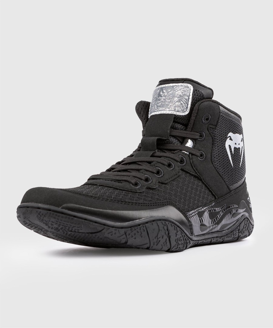 venum x dodge demon 170 wrestling shoes - black