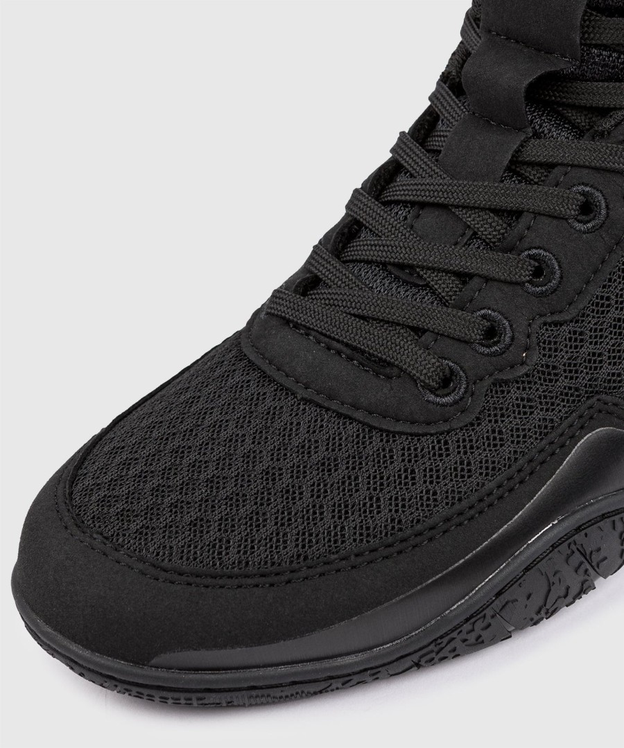 venum x dodge demon 170 wrestling shoes - black
