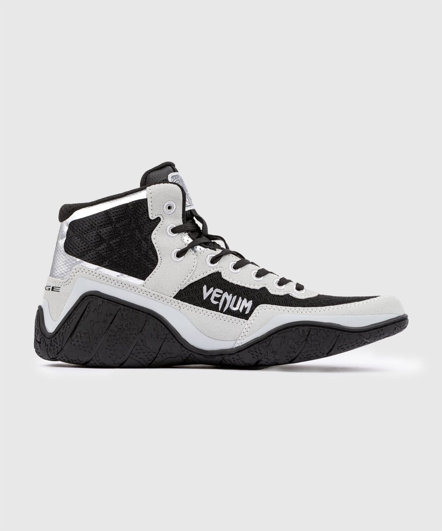 venum x dodge demon 170 wrestling shoes - grey