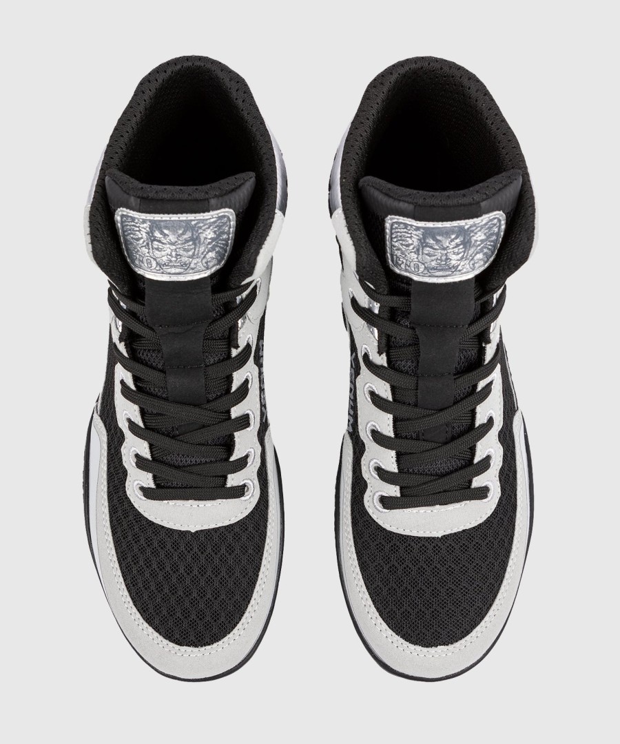 venum x dodge demon 170 wrestling shoes - grey